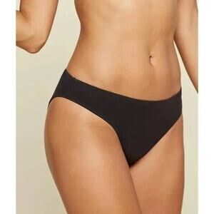 NWT Andie Bikini Bottom "Legs Look Longer" Medium Bottom and Leg Cut XS Black